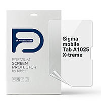 Защитная пленка для Sigma mobile Tab A1025 X-treme (Противоударная гидрогелевая. Прозрачная)