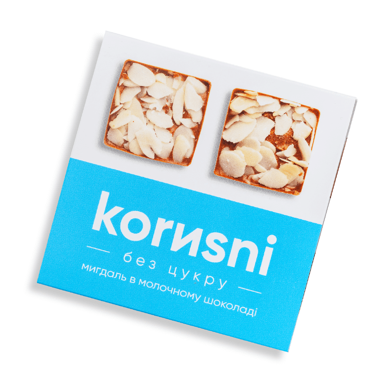 Мигдаль у молочному шоколаді KORИSNI 100 г