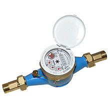 Лічильник води BMeters GMDM-I багатоструминний мокрохід DN 3/4" (Qn = 4 м3) до 50 °C (Італія) GMDX