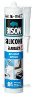 BISON SILICONE SANITARY 280 ml — санітарний силіконовий герметик (прозорий)