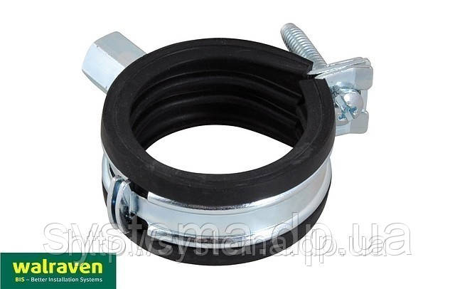 BISMAT® 2000 Хомут з вкладкою epdm 15-18 мм, М8 WALRAVEN, фото 1