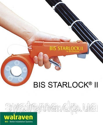 BIS STARLOCK® 2 Пістолет стяжки для кабеля 15 м+100 затискачів, фото 1