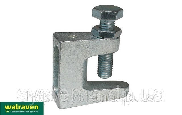 BIS Струбцина для монтажу на сталевих балках М8 WALRAVEN