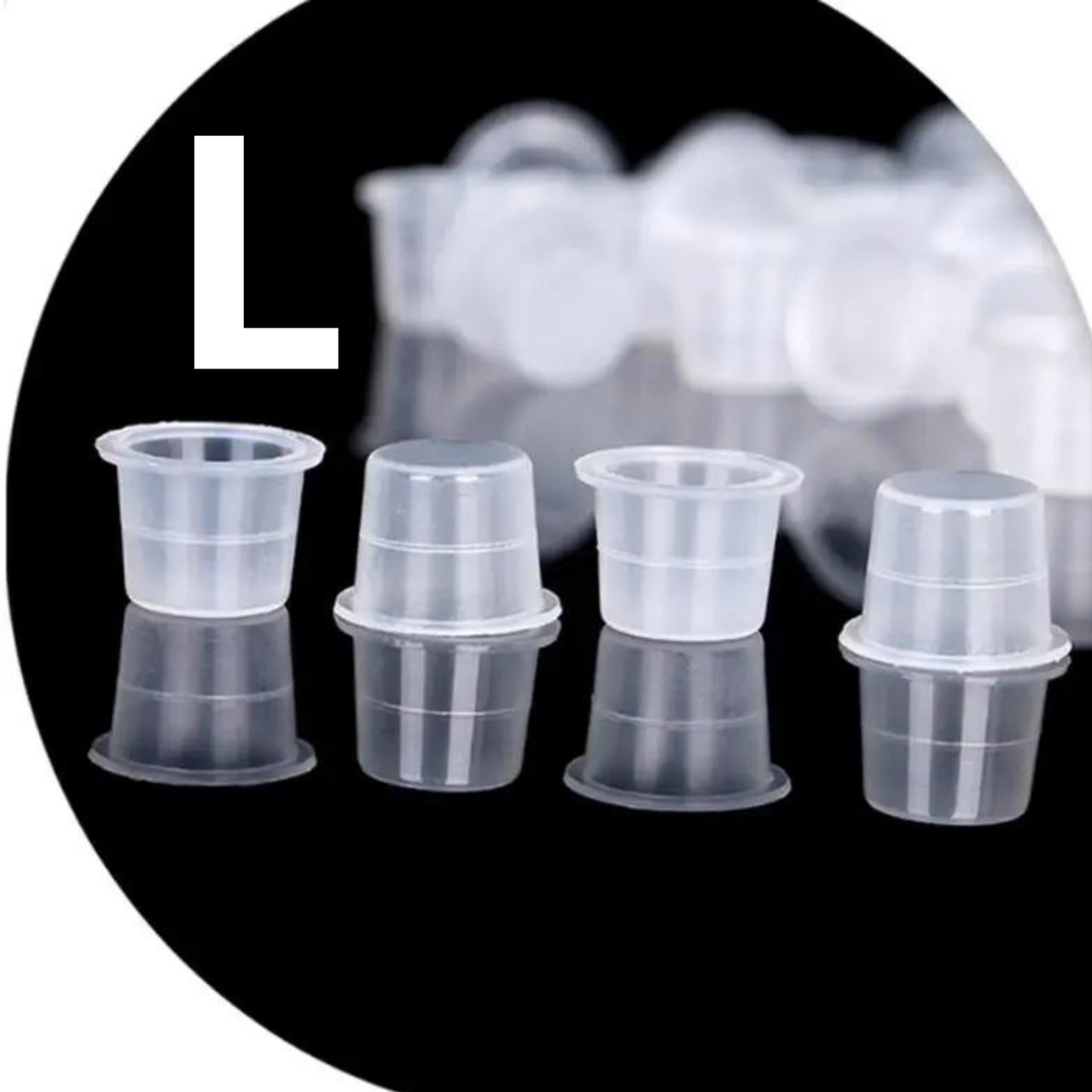 Капси для фарби 17 мм 50 шт. уп розмір L, фото 1