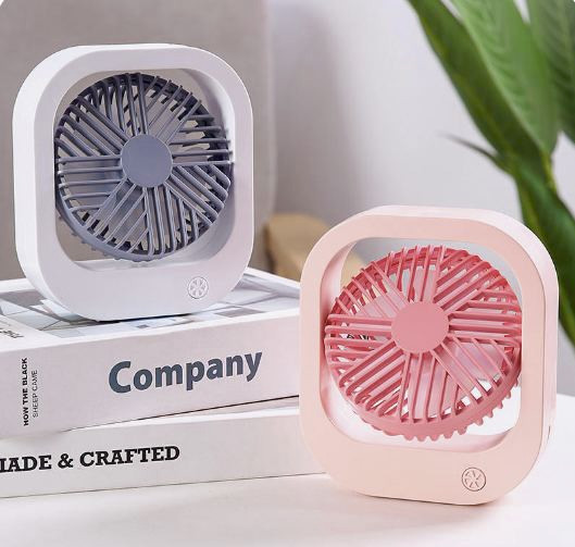 Портативний настільний вентилятор SQ2235A акумуляторний із 2 швидкостями, фото 1