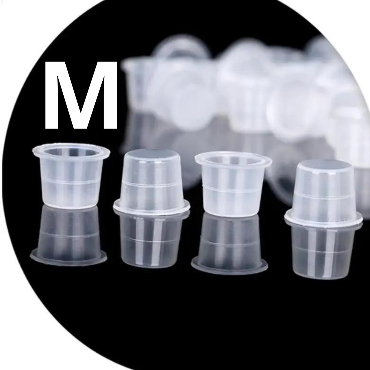 Капси для фарби 14 мм 50 шт. уп розмір M, фото 1