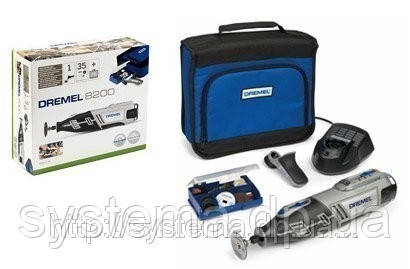 Акумуляторний багатофункційний мікроінструмент DREMEL® 8200 (8200-1/35) Lithium-ion, фото 1