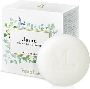 VENUS LAB Jamu Clear Nano Soap Feminature Делікатне мило для інтимної гігієни, 100 г