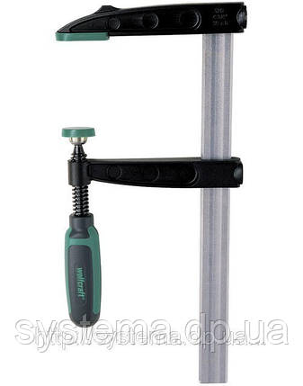 Гвинтові струбцина для затиску, WOLFCRAFT SZ 80-150 мм, фото 1