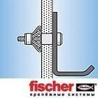 Fischer HM 5 x 65 SK - Металевий дюбель-моллі для гіпсокартону та інших пустотілих матеріалів з гвинтом, фото 2
