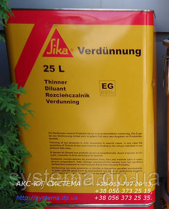 Verdünnung EG - розчинник для SikaCor EG, 25 л, фото 1