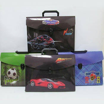 Портфель дитячий пластик "Boys", mix 4 2сорт 18958-JO G-Rich