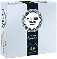 Презервативи Mister Size - pure feel - 49 (36 condoms), товщина 0,05 мм