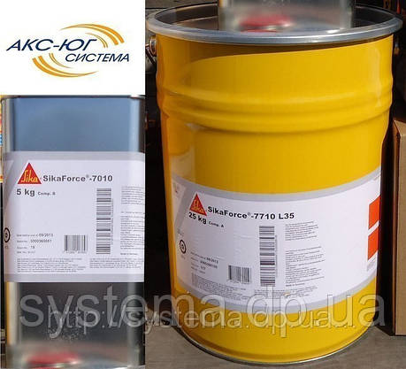 SikaForce®-7710 L35 - 2-х компонентний клей для складання сендвіч-панелей, 30 кг, фото 1