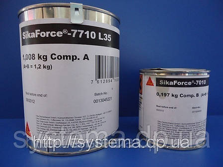 SikaForce®-7710 L35 - 2-х компонентний клей для складання сендвіч-панелей, 30 кг, фото 2