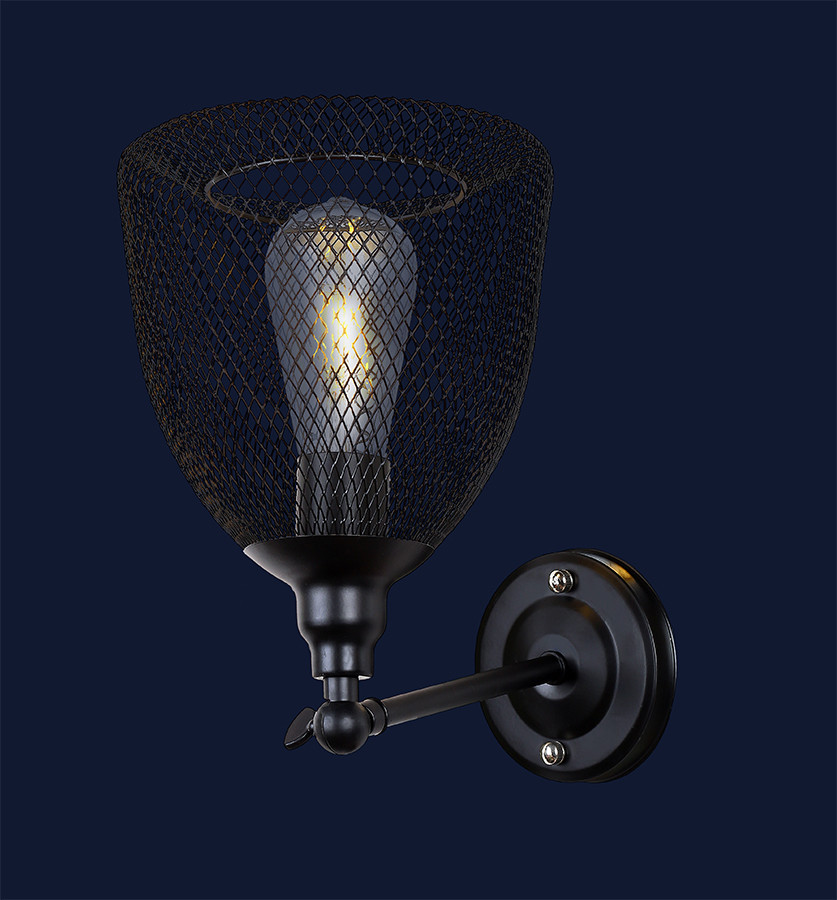 Бра лофт Levistella 707W101-1 BK
