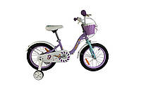 Велосипед детский RoyalBaby Chipmunk MM Girls 16", OFFICIAL UA, фиолетовый