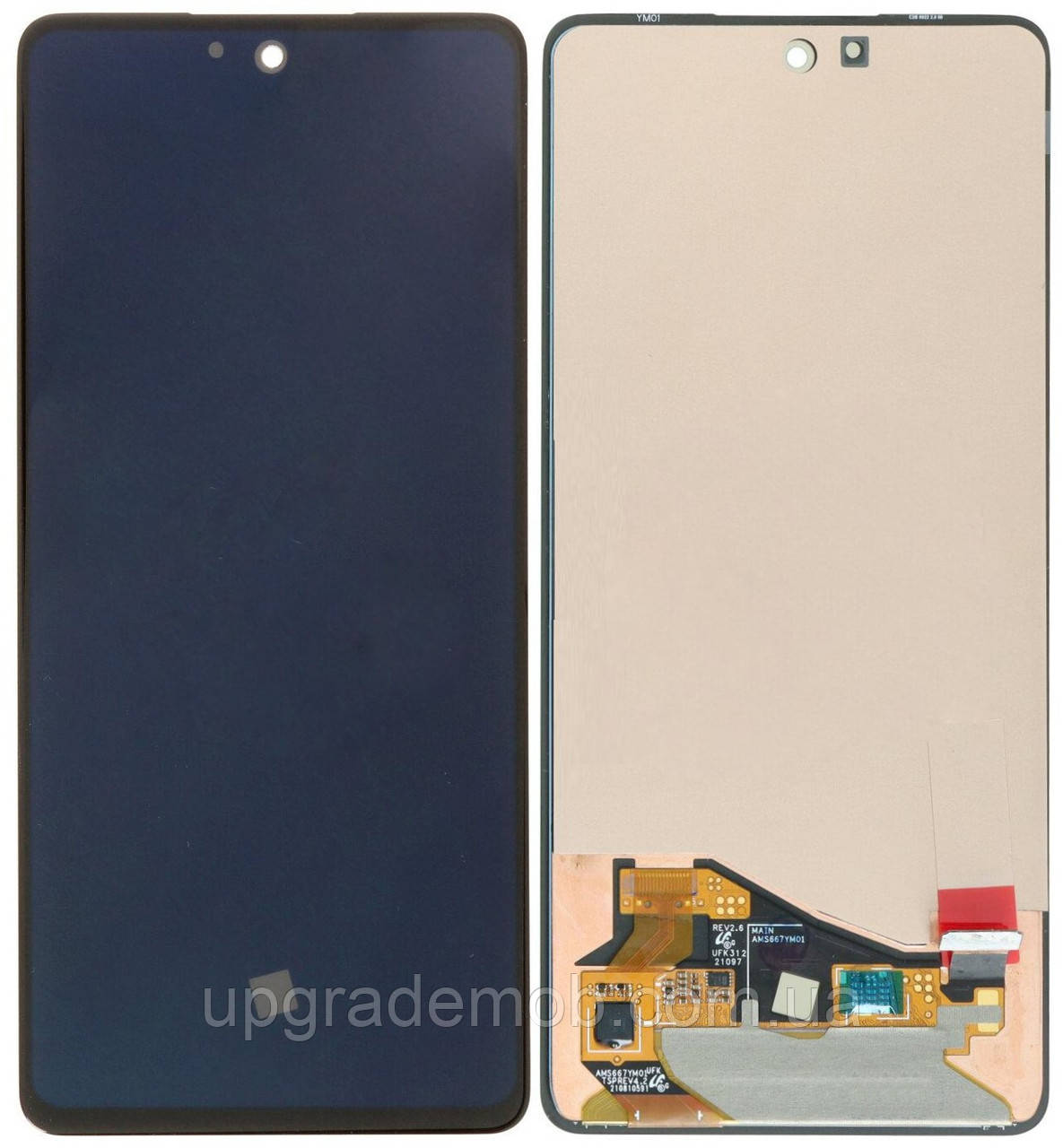 Дисплей-модуль тачскрин Samsung A725 Galaxy A72 /A726 чорний OLED