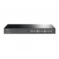 У Нас: Комутатор TP-Link TL-SG1024 24-Port Gigabit Switch 48Гбіт/с 14.6Вт для монтажу в стійку -OK