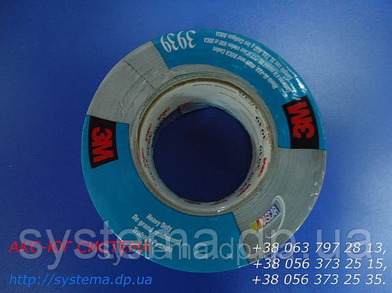 3М™ 3939 - Армована стрічка (скотч), 48х0,13 мм, рулон 54,8 м, сірий, фото 1