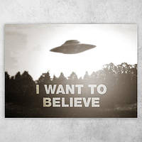Плакат постер "Секретные материалы / X-Files" №6