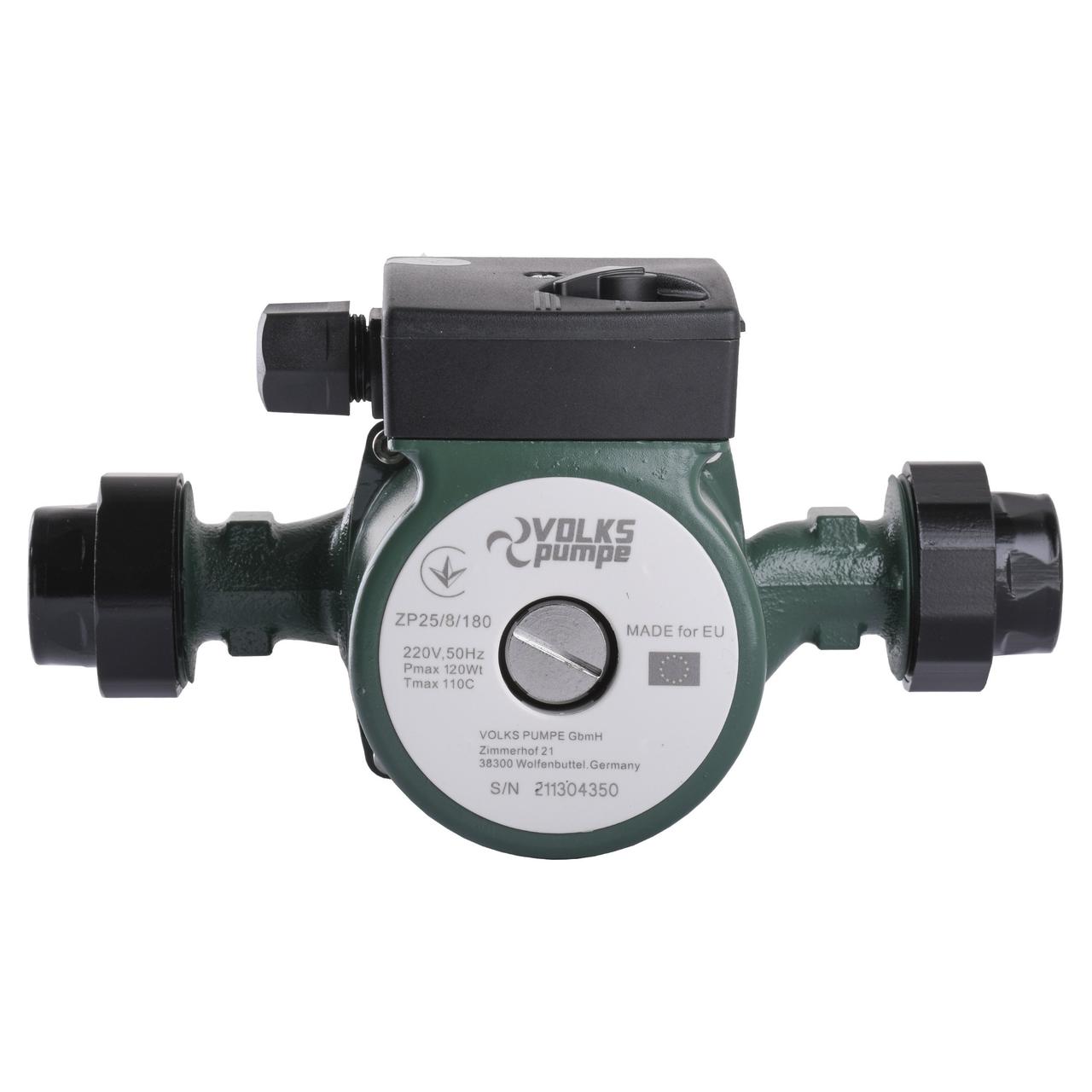 Насос циркуляційний VOLKS pumpe ZP25/8 180мм + гайки, фото 1