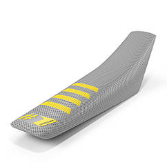 Чохол сидіння універсальний #1Gripper Ribbed, світло-сіро-жовтий