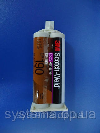 3М™ Scotch-Weld™ DP190 - Двокомпонентний структурний адгезив, 36 л, фото 2