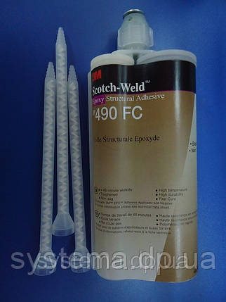 3М™ Scotch-Weld™ DP490 FC - Двокомпонентний структурний адгезив, 400 мл, фото 1