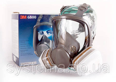 3M™ 6800 Повна маска, фото 2