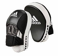 Лапы боксерские Adidas Hybrid 150 Focus Mitts (ADIH150FM) Black/White