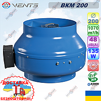 Прямоточний канальний вентилятор ВЕНТС ВКМ 200 (VENTS VKM 200)
