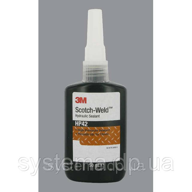3M™ Scotch-Weld™ HP42 - однокомпонентний анаеробний, герметик для трубопроводів середньої міцності, 50 гр.