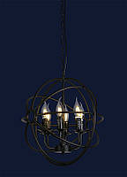 Люстра свечи в стиле лофт Levistella 7527318-6 BK