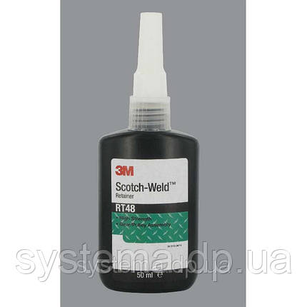 3M™ Scotch-Weld™ RT48 - Анаеробний високоміцний вал-втулковий клей, 50 мл., фото 1