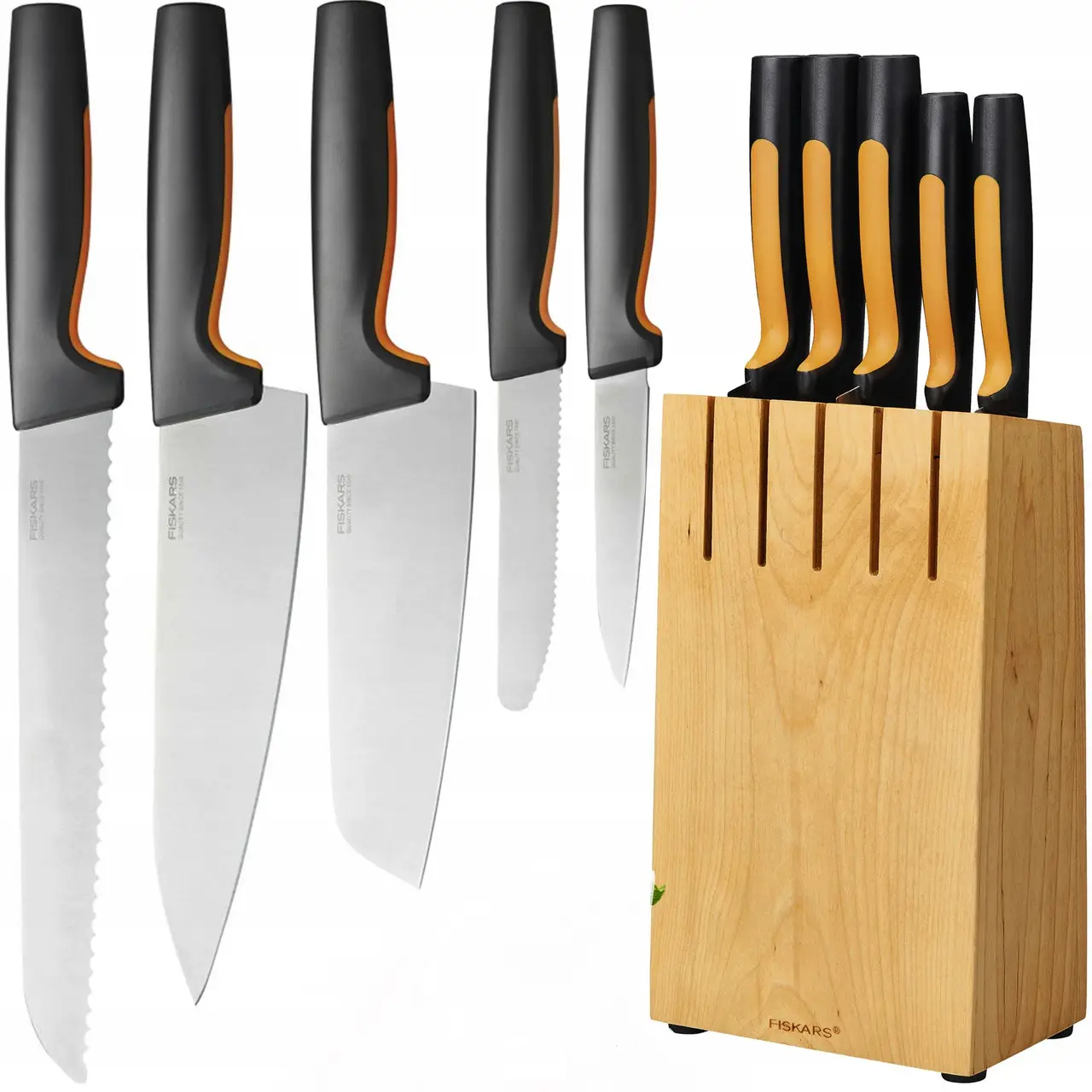 Набір Кухонних ножів 5 шт. Fiskars Functional Form (1062927)