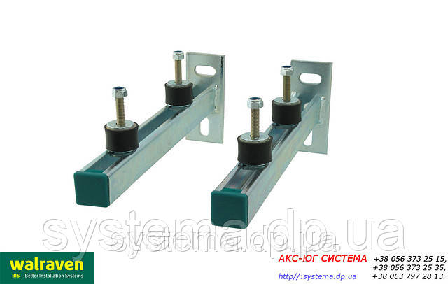 BIS Комплект консолей (кронштейни для кондиціонерів) 'ISO' 30х30х2 мм, 400 мм