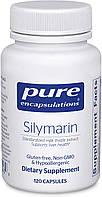 Pure Encapsulations Silymarin (Milk Thistle Extract) / Розторопша для підтримки печінки 120 капсул