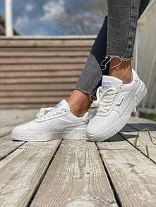 Кросівки жіночі білі Puma basket Cali white (06196)