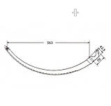 Голка сталева 563 мм на прес-підбирач Deutz-Fahr HD20 Cola Rivale 20 1201007000301 1-2010-070-00-301 59.000.01, фото 2