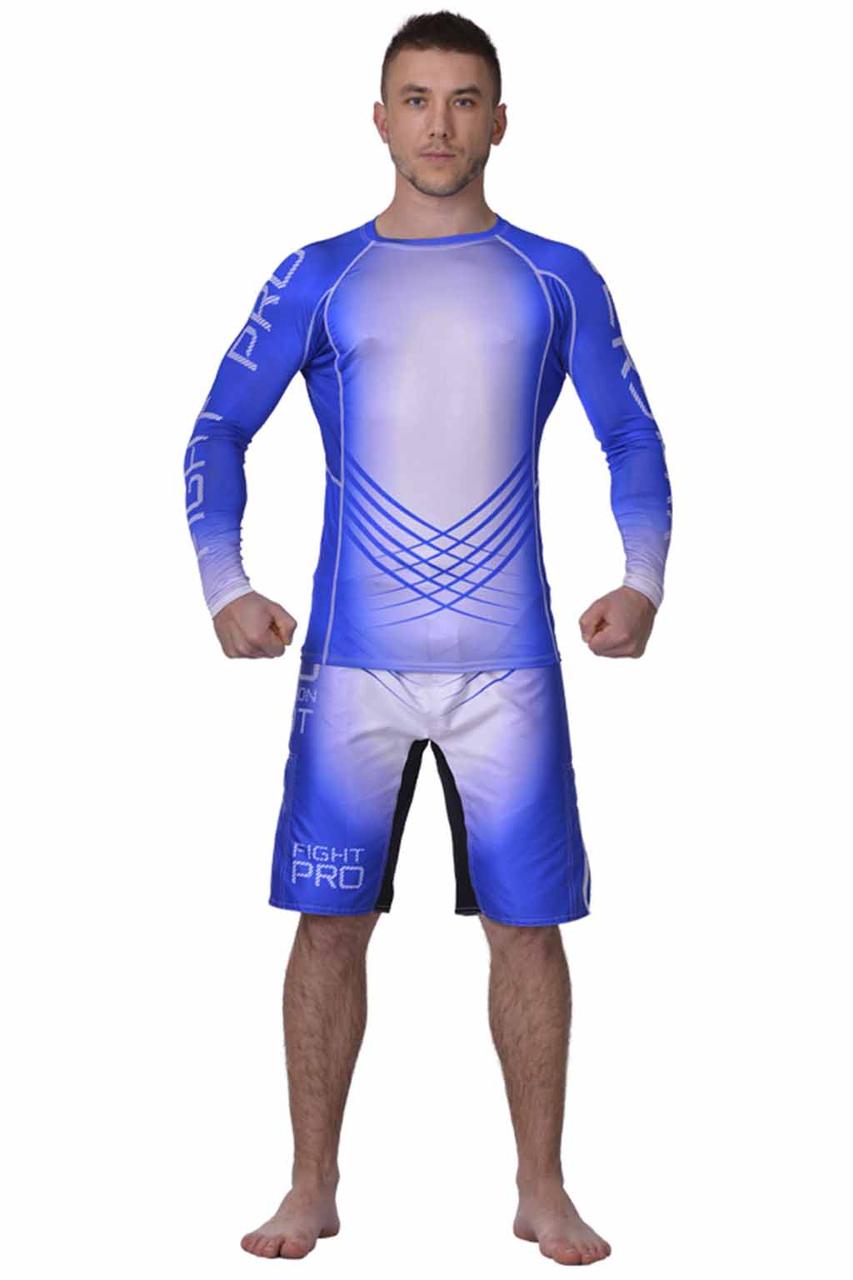 Шорти ММА Berserk Sport Pro Fight Синій L(34), фото 1