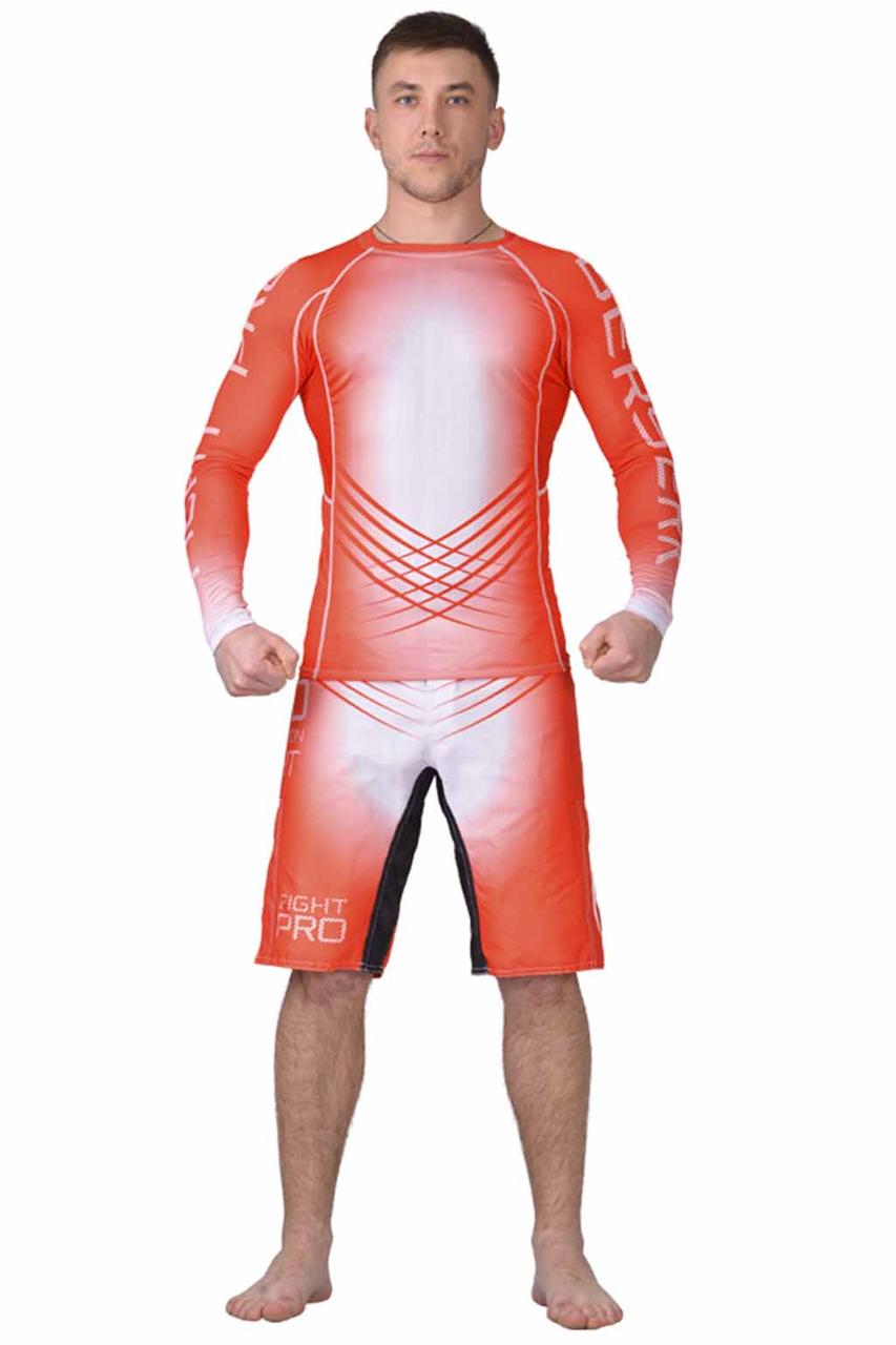 Шорті ММА Berserk Sport Pro Fight Червоний M (bbx), фото 1