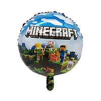 Воздушный шарик фольгированный Minecraft 215120