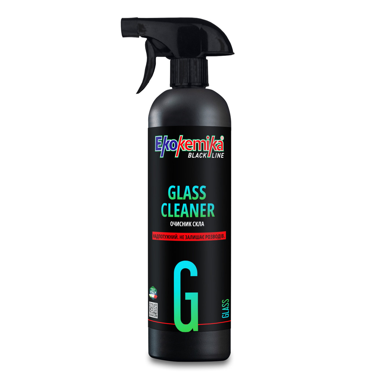 Очисник скла 500 мл Ekokemika Black Line GLASS CLEANER (780491)