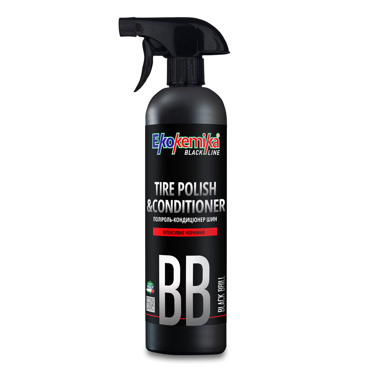 Поліроль-кондиціонер шин 500 мл Ekokemika Black Line TIRE POLISH&CONDITIONER (780590)