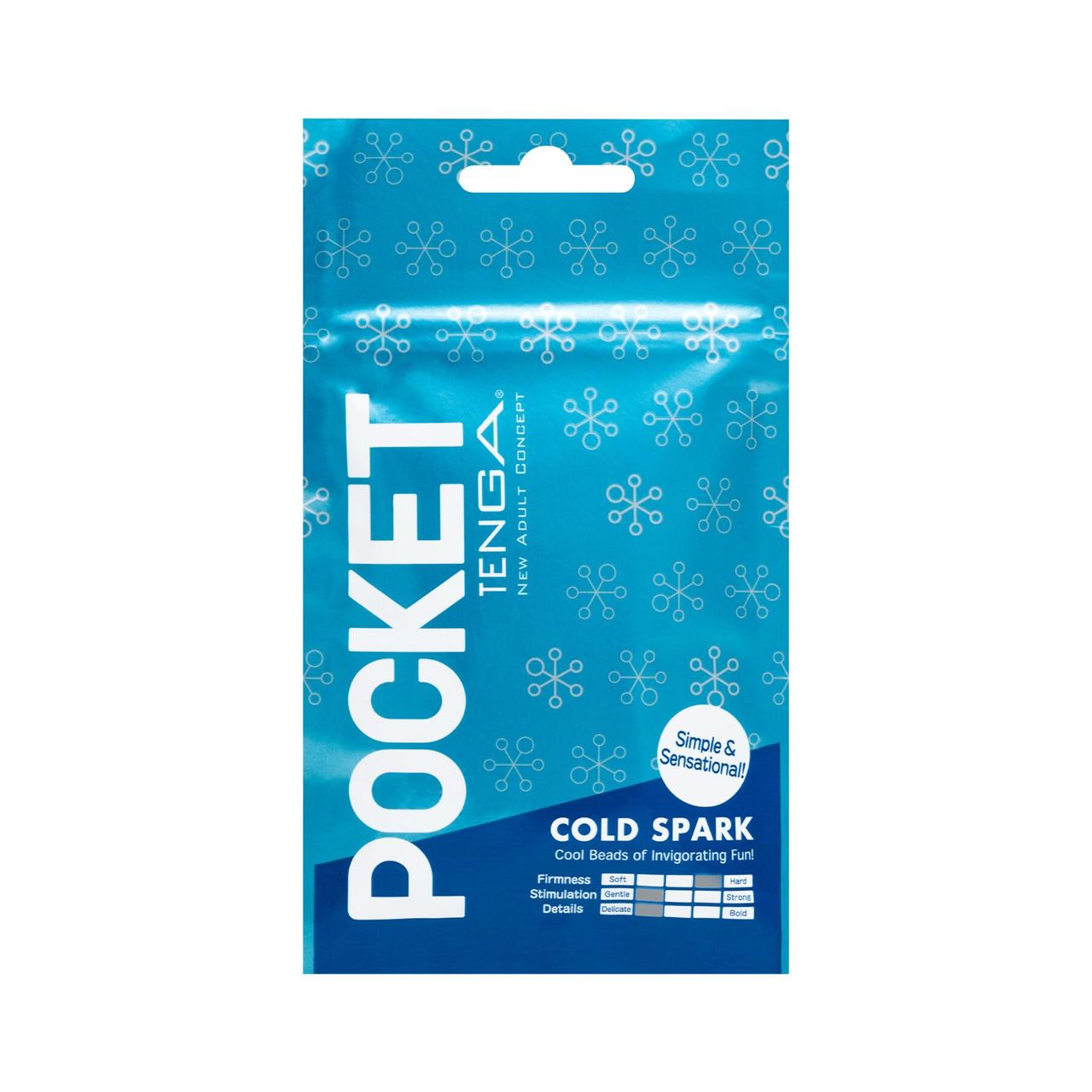Мастурбатор TENGA Pocket Cold Spark, фото 1