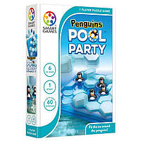 Настольная игра Пингвины на вечеринке (Penguins Pool Party) ENG + правила УКР. Smart Games (SG 431)