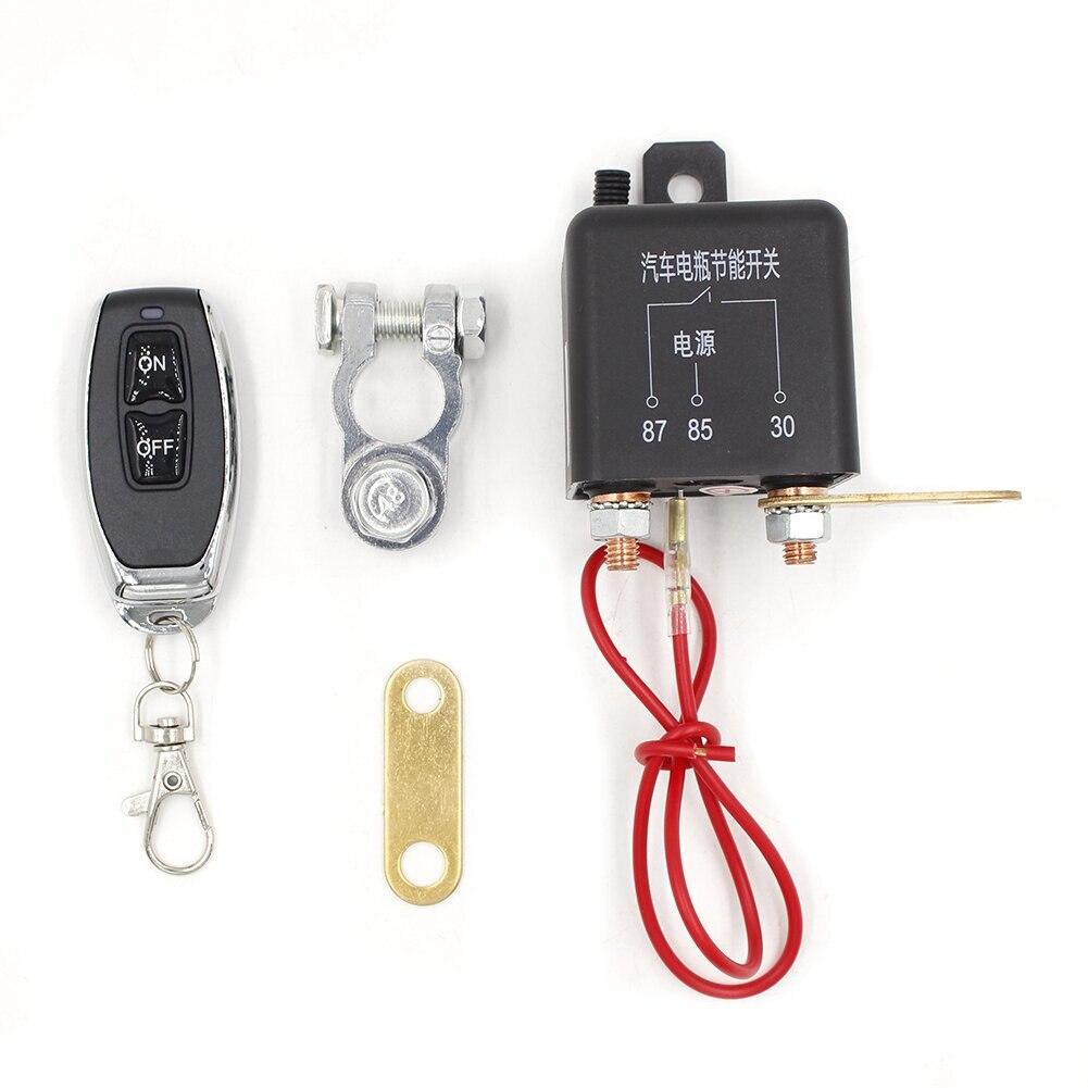 Універсальне реле акумулятора 12 В, 200 А. Вбудований бездротовий пульт дистанційного керування., фото 1