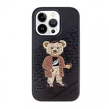 Polo Crete Leather Case — iPhone 14 Plus — Black