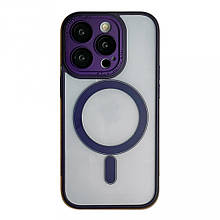 Protective camera Clear Case with MagSafe — iPhone 11 — Deep Purple